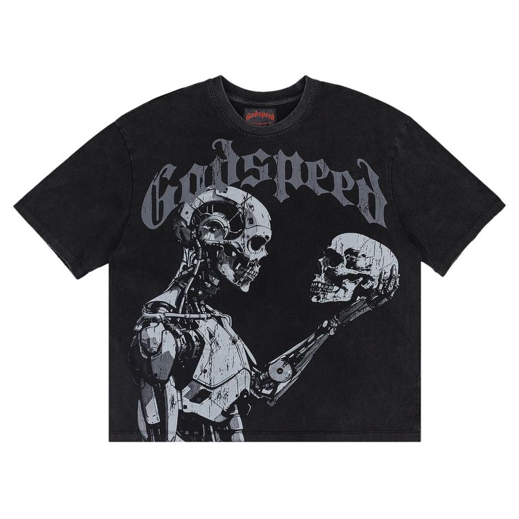 

Футболка Godspeed Mankind Vs All T-Shirt 'Black/Yellow', разноцветный