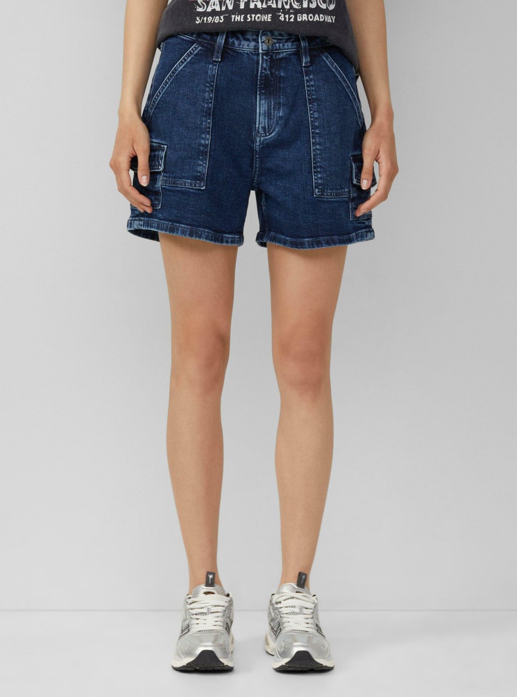

Джинсовые шорты REGULAR FIT QS, цвет Blau