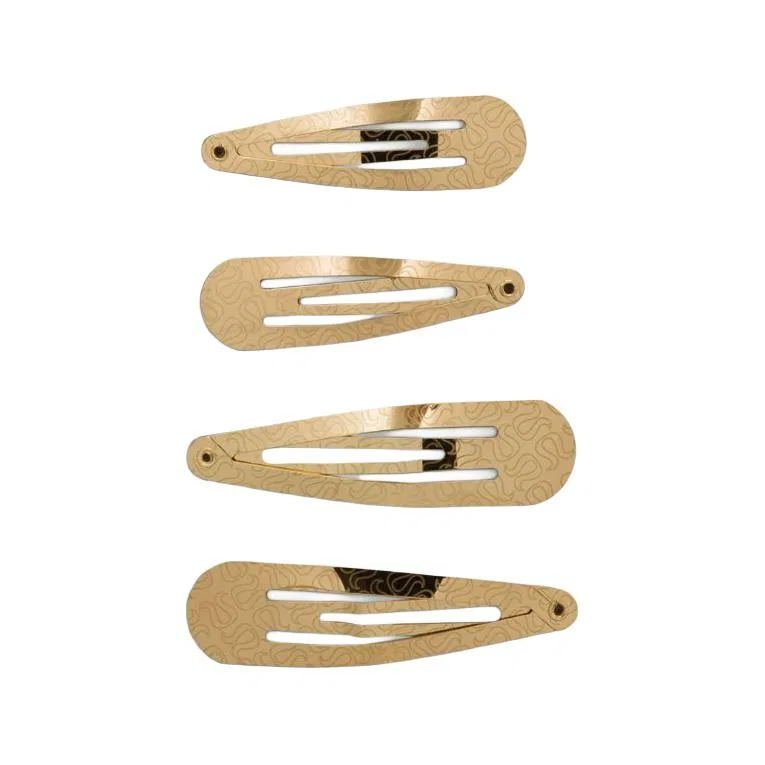 Заколки для волос Lululemon 4 Pack Steel Gold