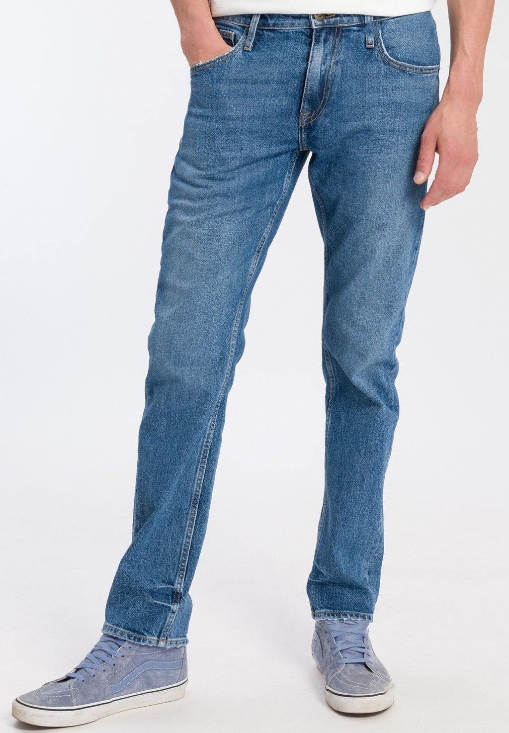 

Джинсы приталенного кроя DAMIEN Cross Jeans, цвет vintage blue