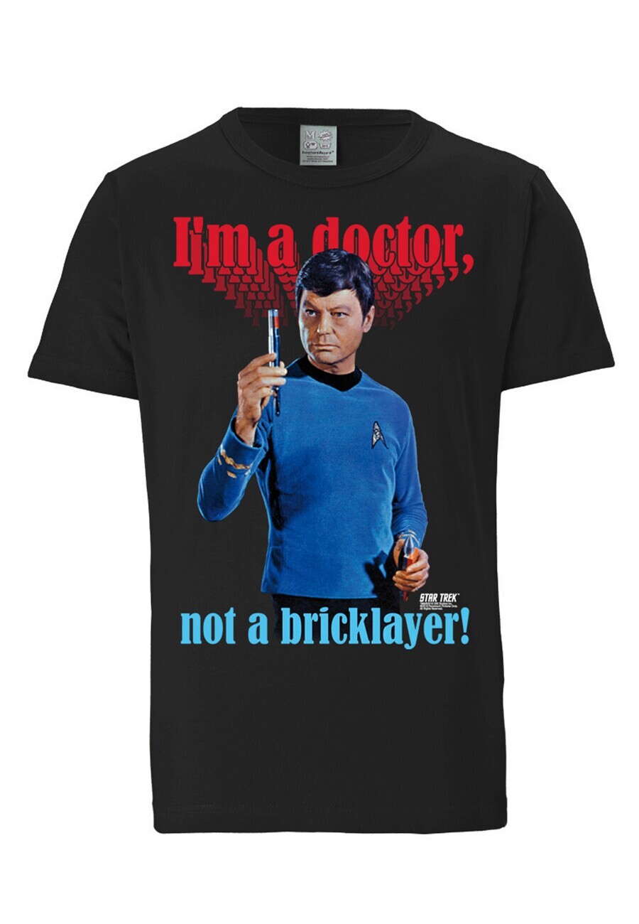 

Футболка LOGOSHIRT Shirt Star Trek - Dr. McCoy, черный