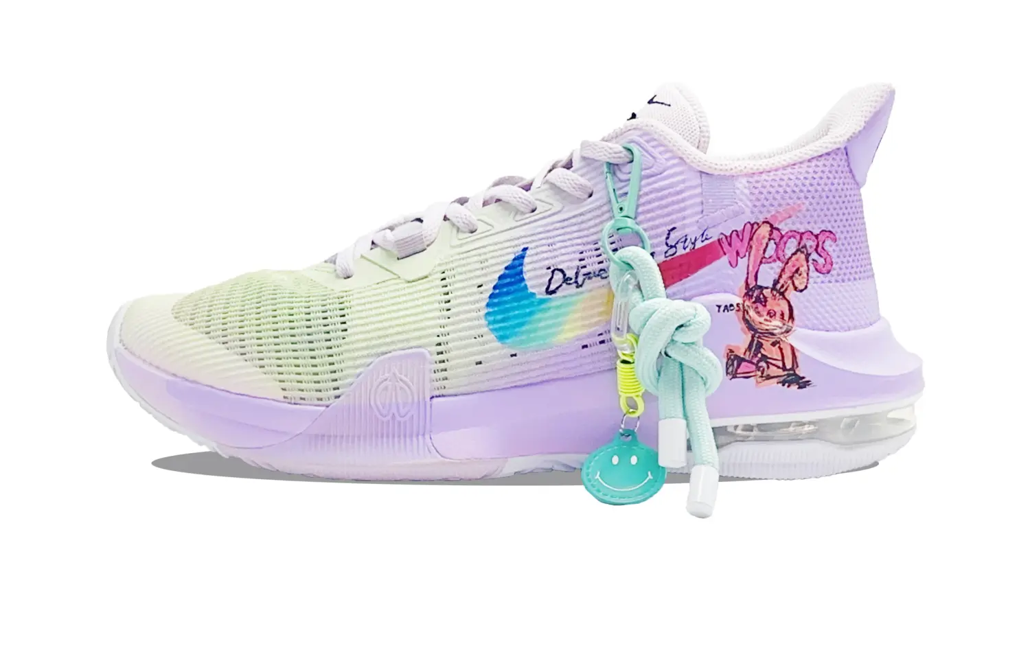 

Nike Баскетбольные кроссовки Air Max Impact 3 с противоскользящим покрытием, износостойкие, низкие, мужские, фиолетовые