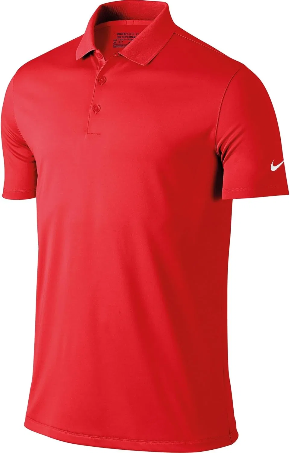 Мужское поло Nike Dry Victory, University Red/White