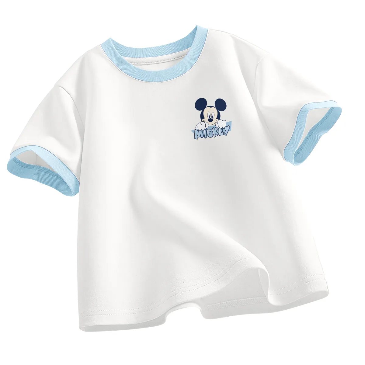 Футболка для детей Crew Neck Moderate Disney, dihao бирюзовый — фото 3