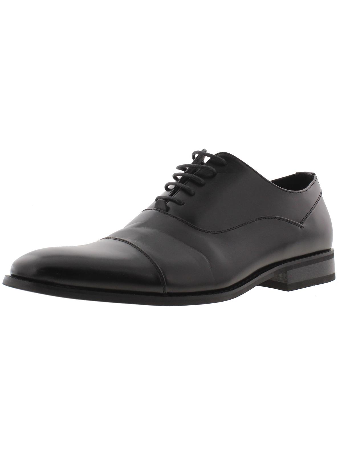 

Half Time Мужские Оксфорды из искусственной кожи со шнуровкой спереди Unlisted Kenneth Cole, черный