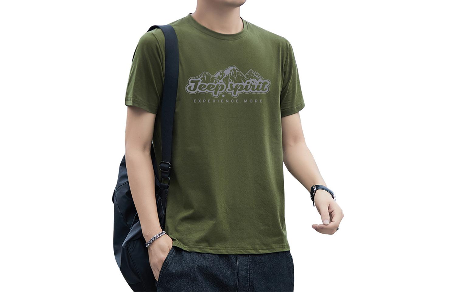 

Футболка мужская JEEP SPIRIT, зеленый