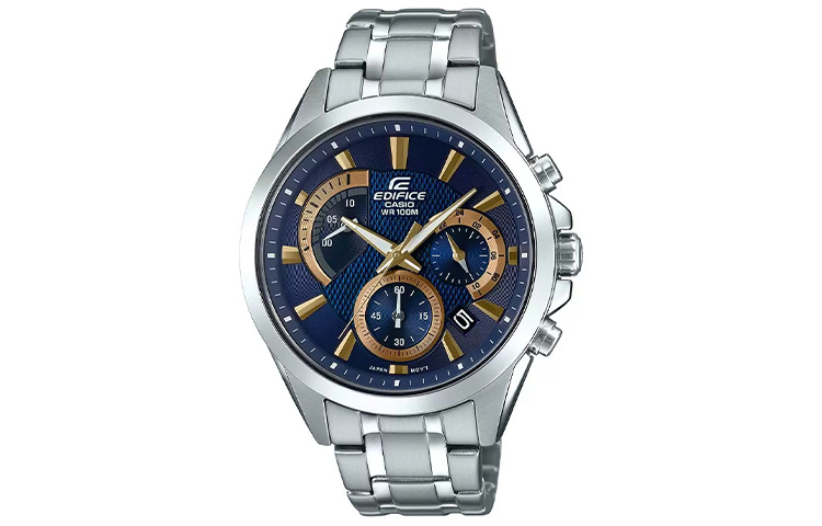 

CASIO Часы Men EDIFICE Blue Watch, Blue Dial