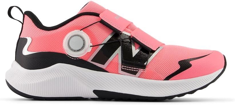 Кроссовки для бега New Balance Kids' DynaSoft Reveal V4 Boa, черный/розовый — фото 3