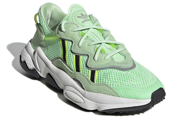 Кроссовки ozweego j Adidas, зеленый — фото 3
