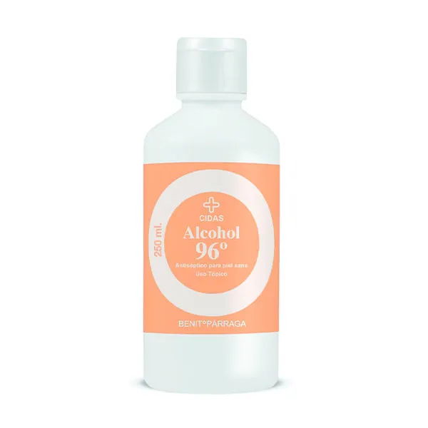 

Антисептический спирт Alcohol 96º Cidas, 250 ml