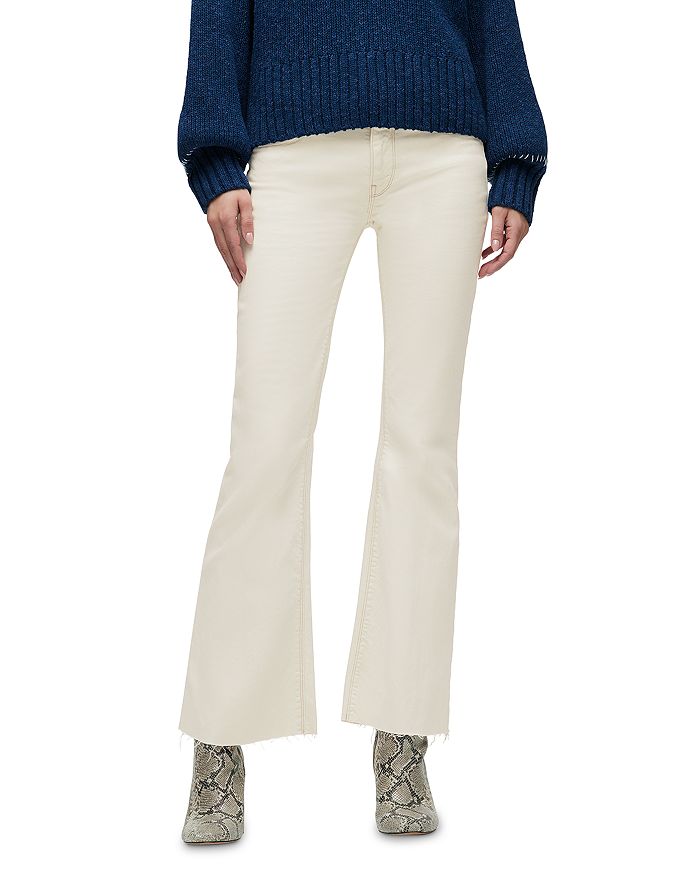 

Джинсы Nico Mid Rise Bootcut цвета экрю Hudson, слоновая кость/кремовый