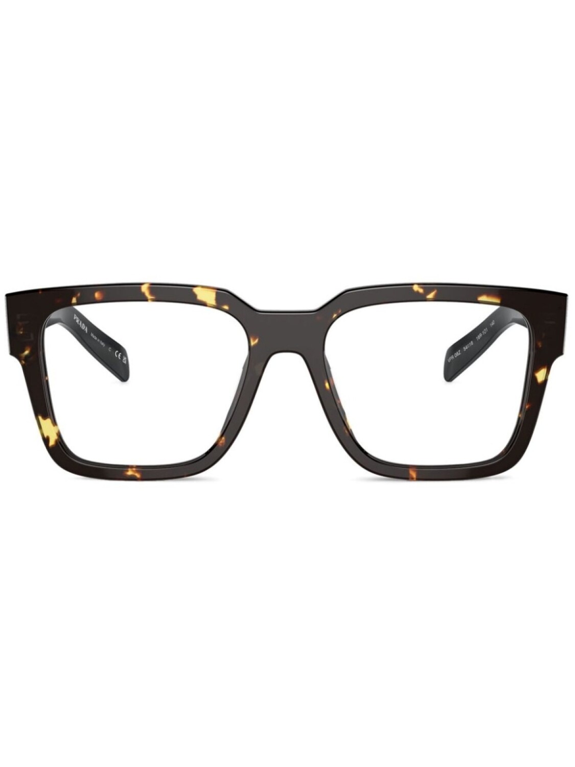 

Очки в черепаховой оправе Prada Eyewear, коричневый