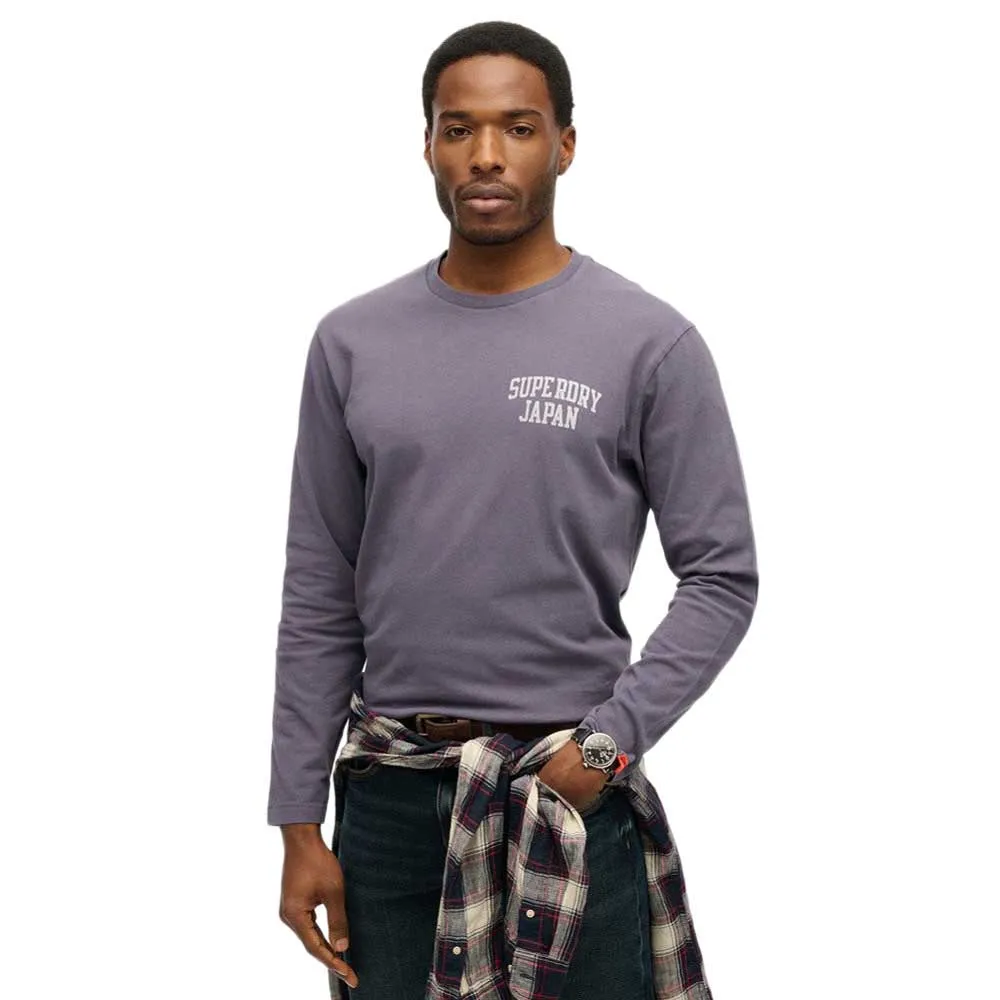 

Лонгслив Superdry Athletic Ess, серый
