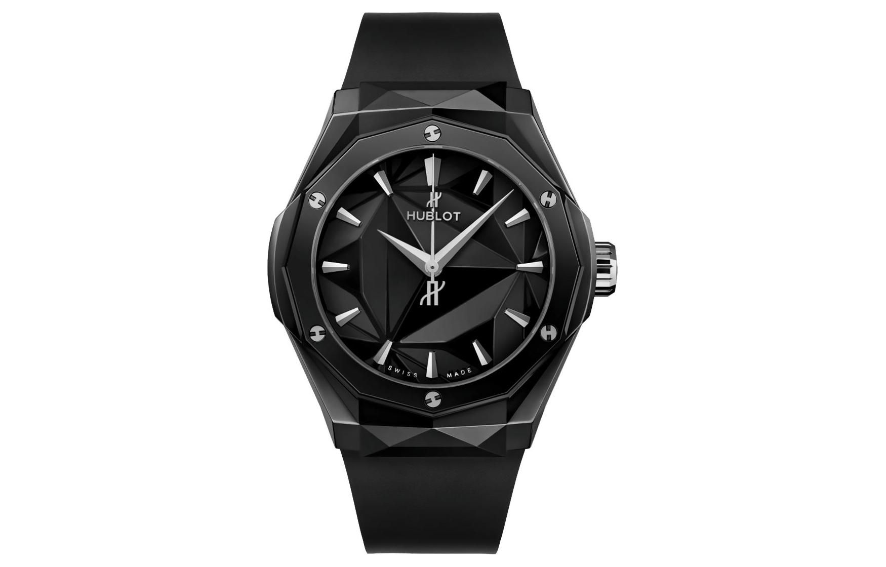 

HUBLOT Классические Fusion автоматический механический механизм мужские часы часы 40 мм черный циферблат