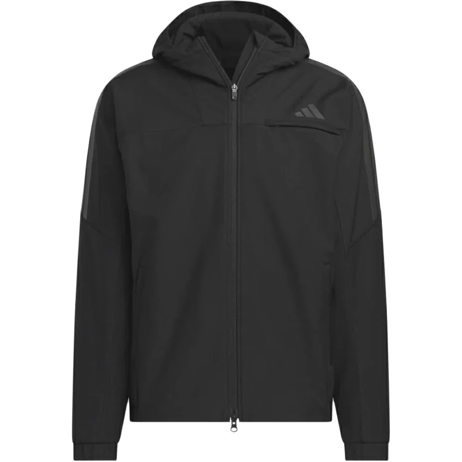 Куртка 3 Stripes Wind BONDED, японская версия, мужская Adidas, Black