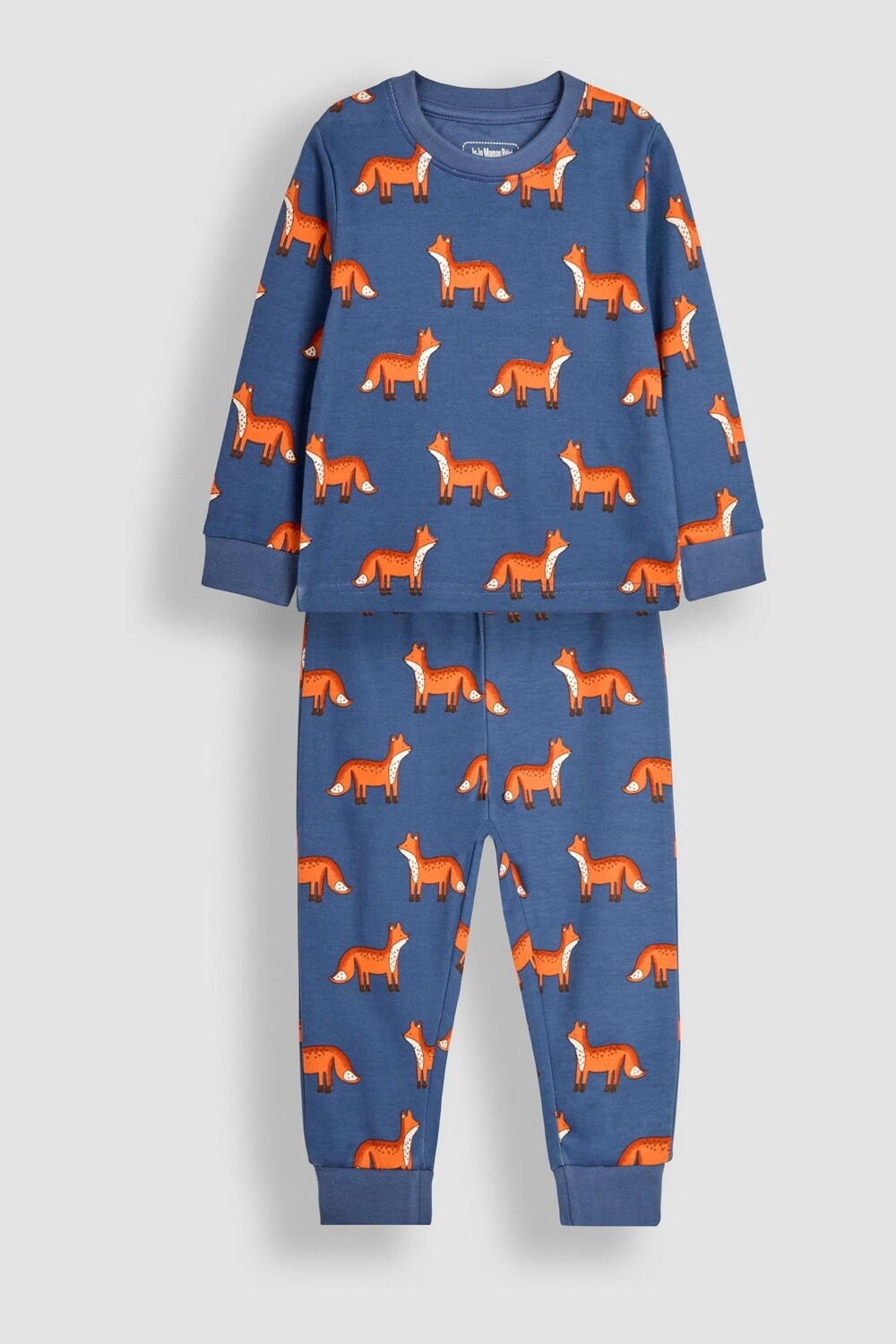 

Пижама из джерси Fox Jojo Maman Bébé, синий
