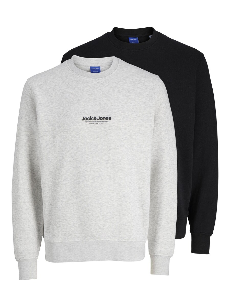 

Толстовка JACK & JONES, цвет Light grey/Black