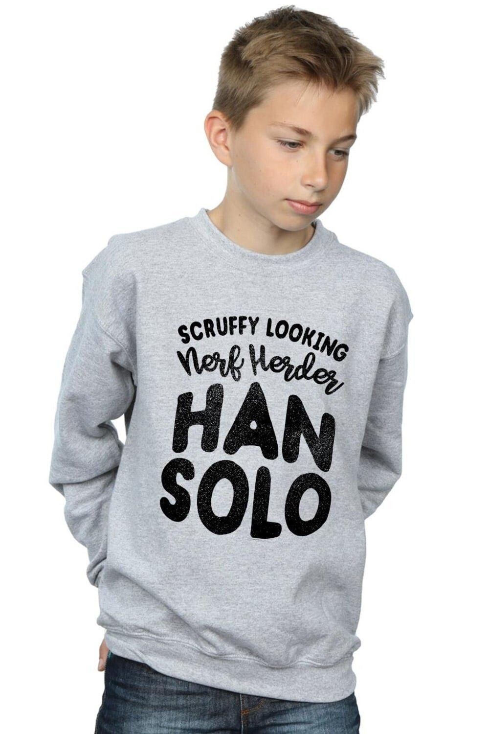 

Толстовка Han Solo Legends Tribute Star Wars, серый