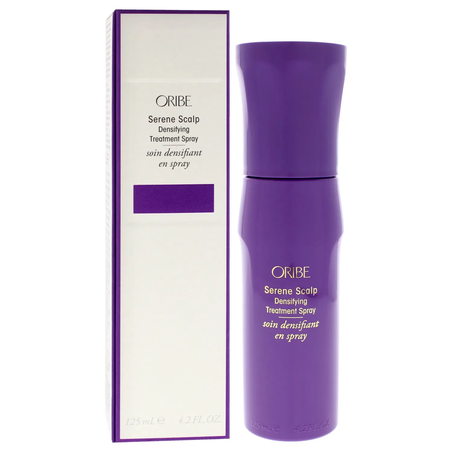 Унисекс спрей для придания плотности коже головы Serene Scalp Densifying Treatment Spray от Oribe - 120 мл (4,2 унции), Clear — фото 3