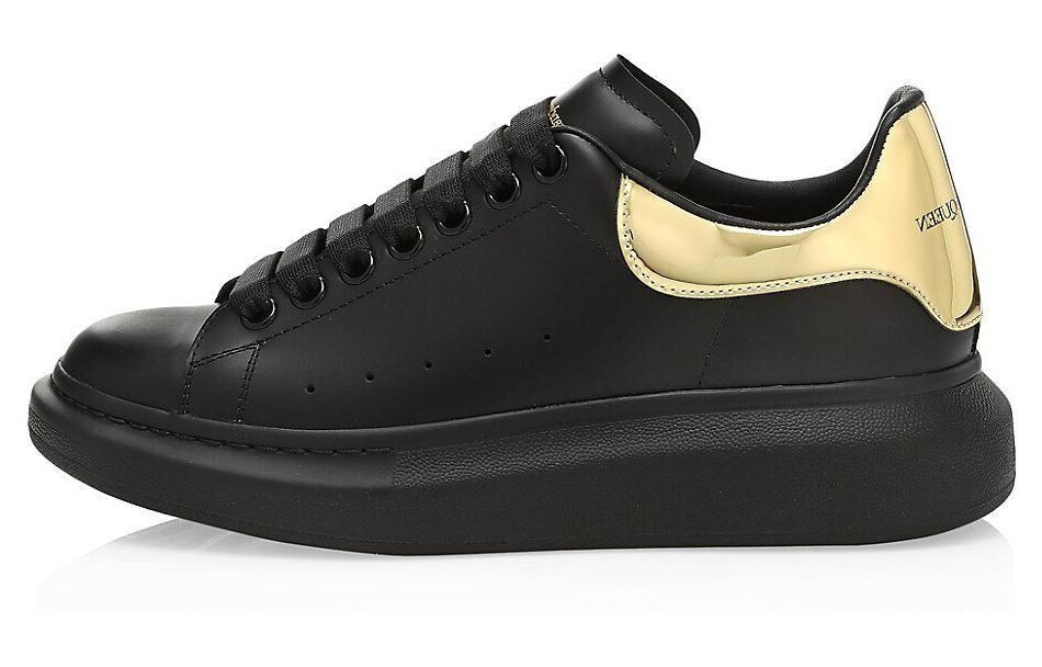 Кроссовки Alexander McQueen Oversized Black Gold