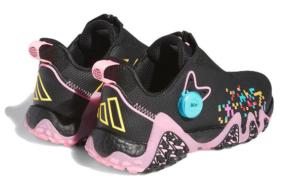 Кроссовки Adidas Codechaos 22 BOA BOOST Golf Shoes 'Black Beam Pink', черный — фото 4