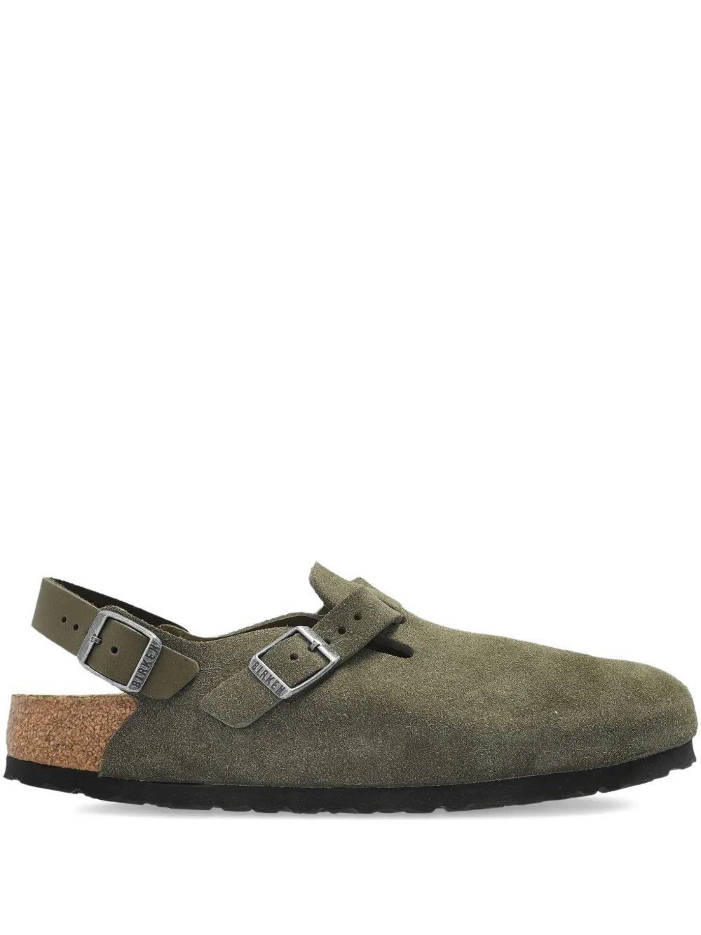 Мюли Tokio с ремешком на пятке BIRKENSTOCK, зеленый