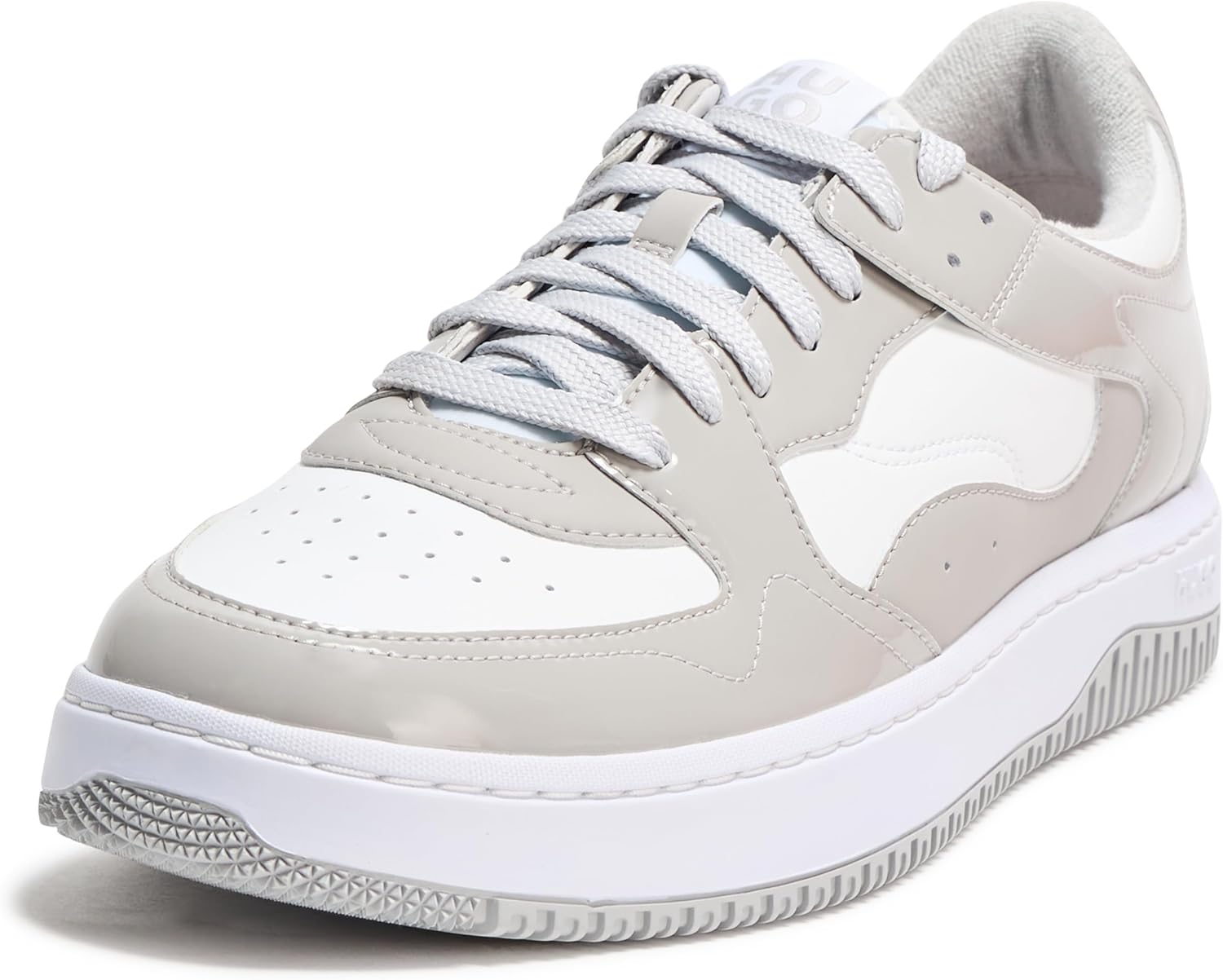 

Кроссовки Hugo Mens Back с логотипом и шнуровкой, Lava Smoke