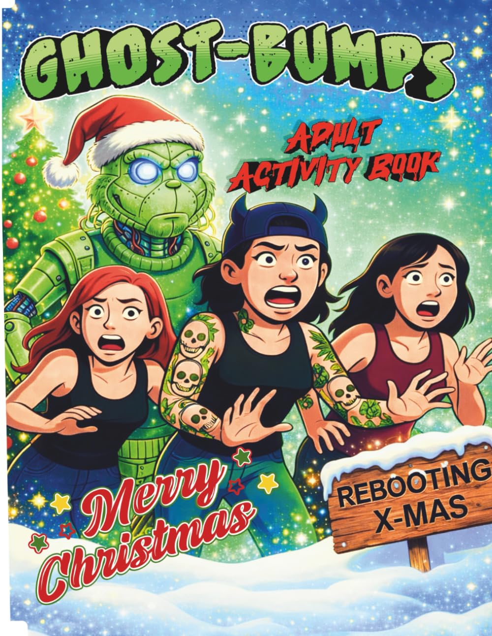 

Ghost Bumps: Adult Activity Book, Holiday Edition (Independently published)