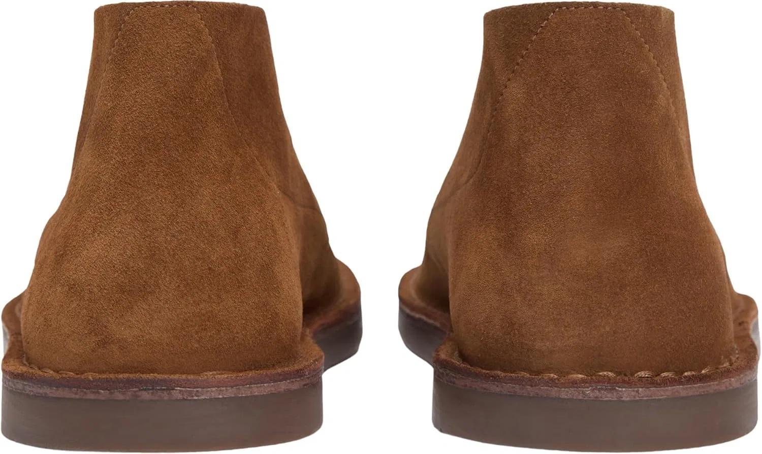 Мужские низкие ботинки Tommy Hilfiger Hilfiger Stitchdown Suede Chukka Fm0fm05691, коричневый — фото 2