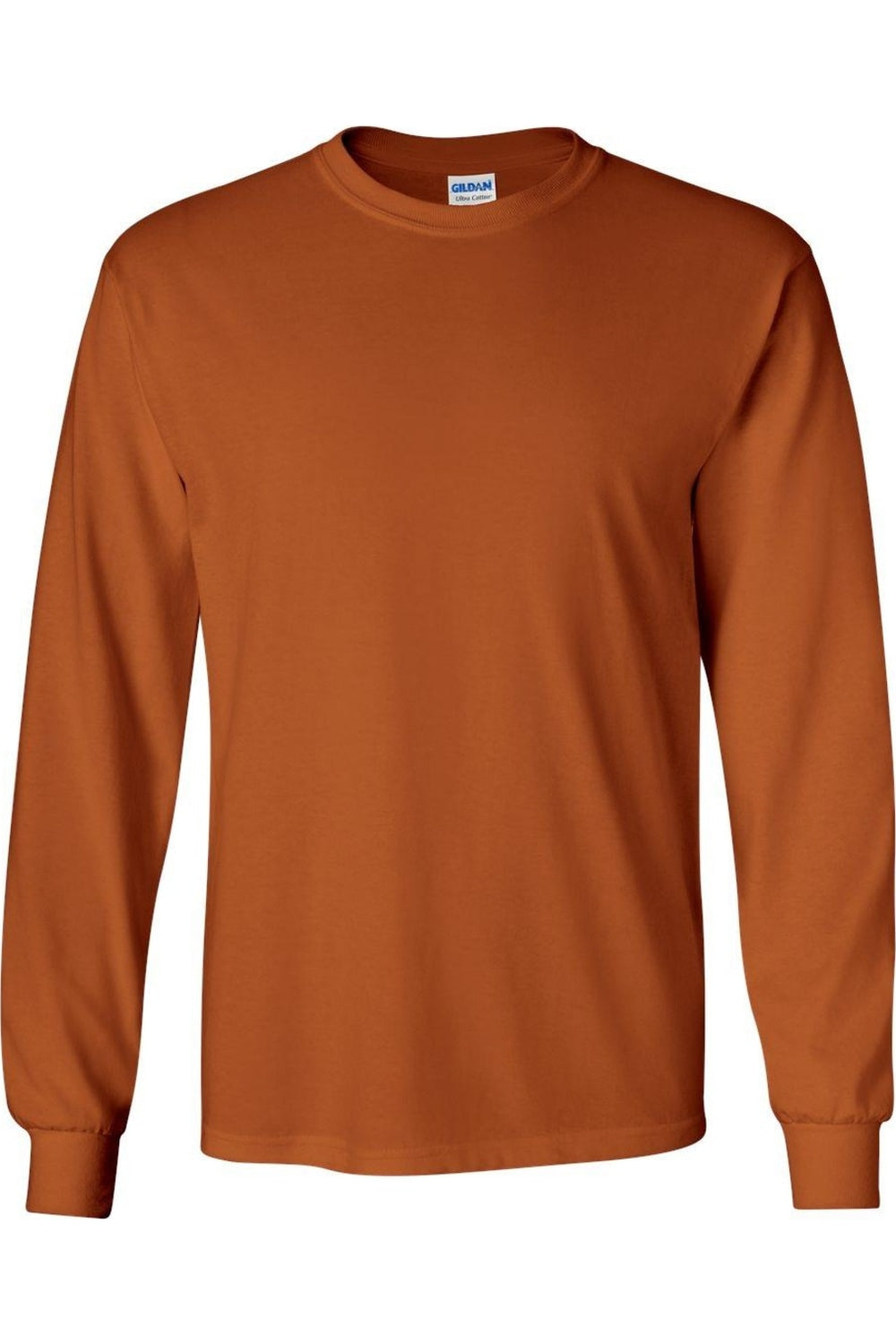 

Футболка с длинным рукавом Gildan Ultra Cotton, цвет texas orange