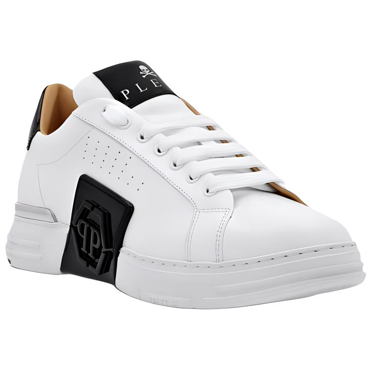 PHILIPP PLEIN Кроссовки Lo Top Low top Skateboard Unisex White — фото 4