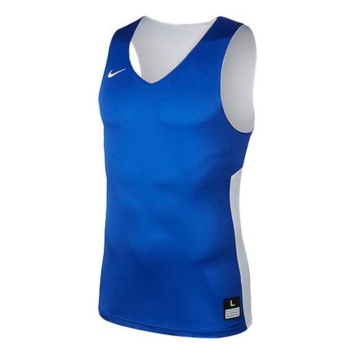 

Спортивная футболка reversible basketball sports vest blue Nike, синий