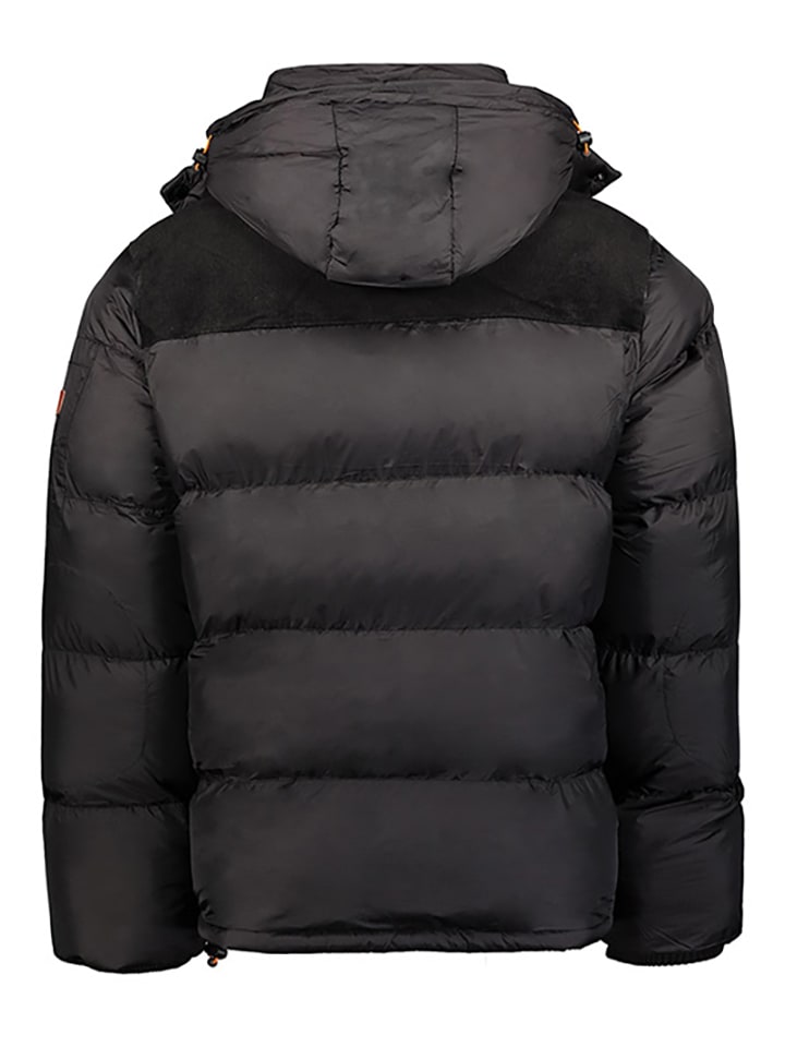 Geographical Norway Стеганая куртка "Celien" черного цвета — фото 2