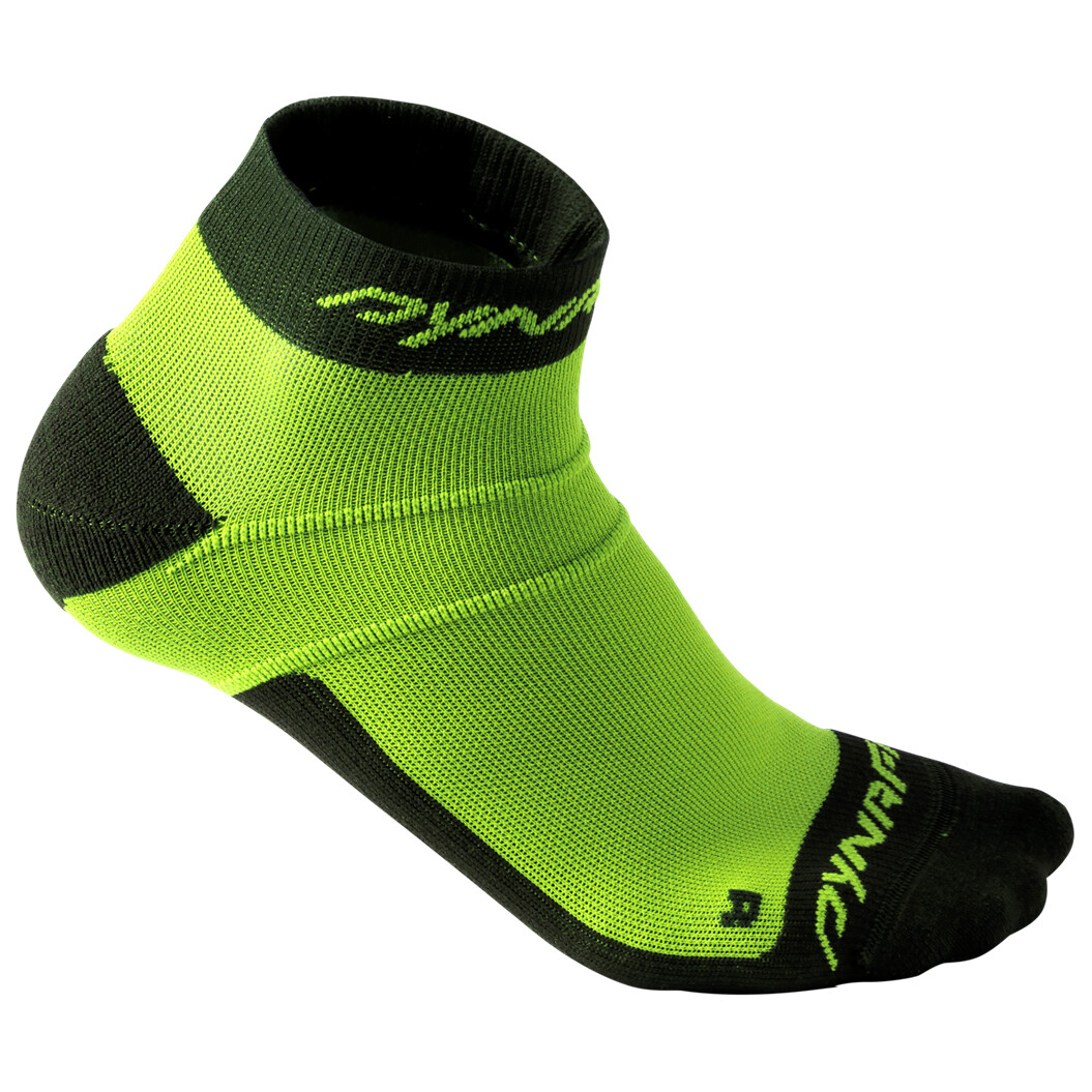 

Носки для бега Dynafit Vertical Mesh Footie, цвет Fluo Yellow/Asphalt