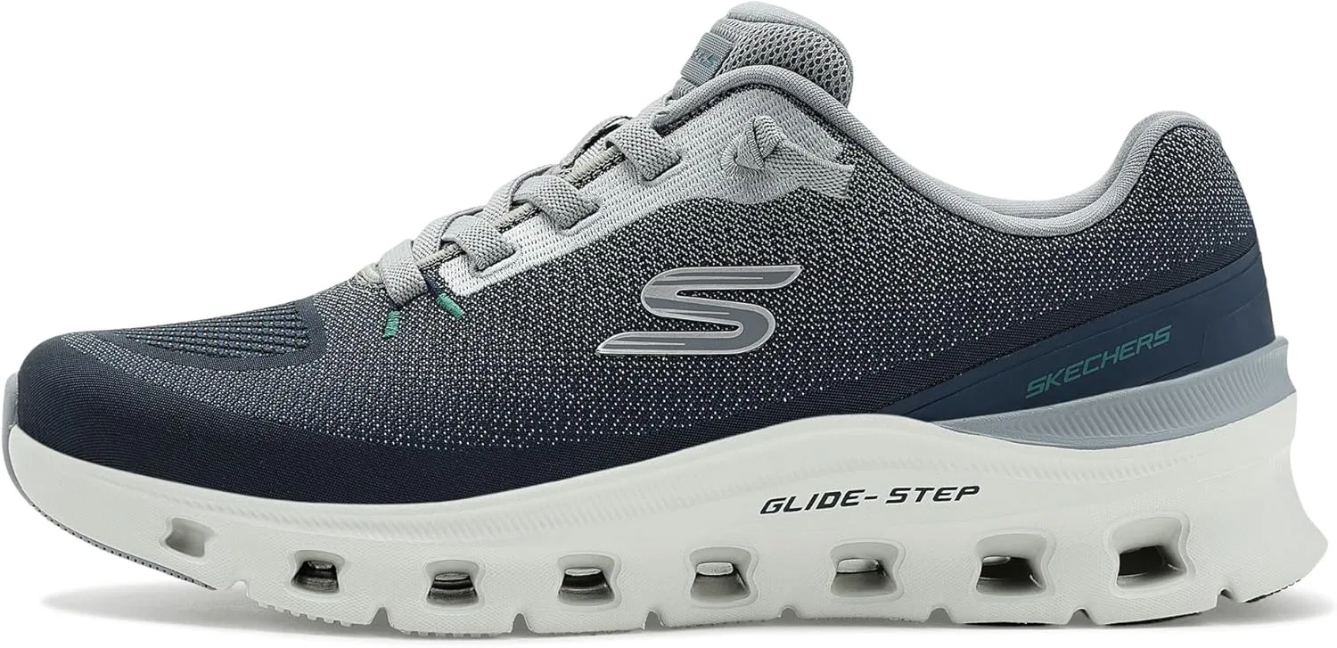 Мужские кроссовки Skechers Glide-Step Pro Waverra, Navy Grey — фото 4