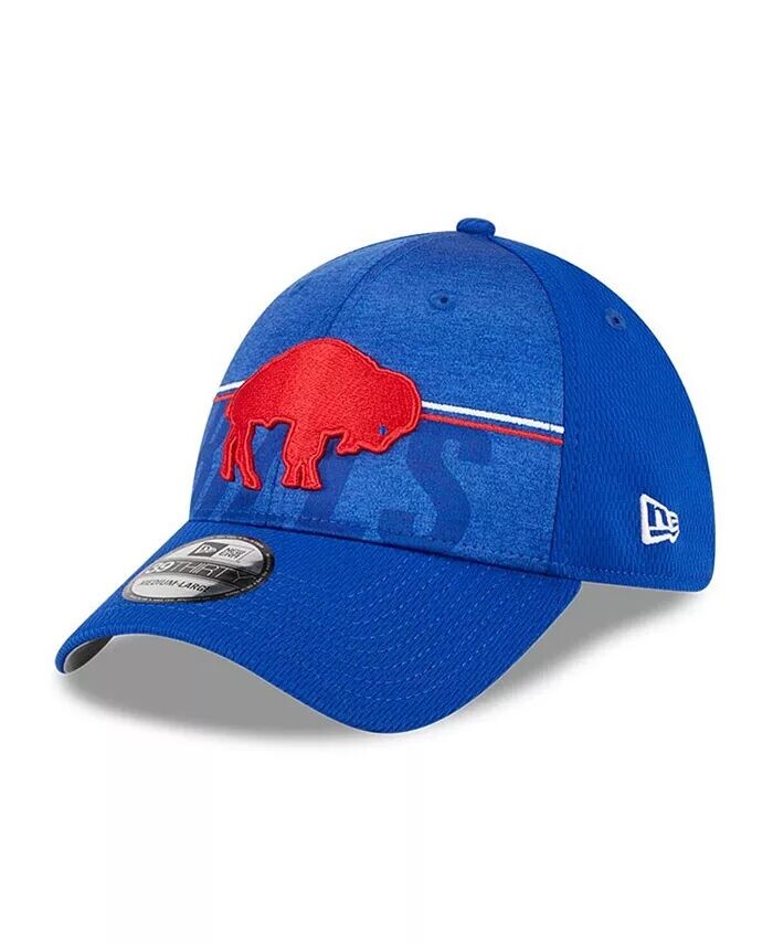 

Мужская кепка Royal Buffalo Bills 2023 NFL Training Camp Throwback 39THIRTY Flex Fit Hat New Era