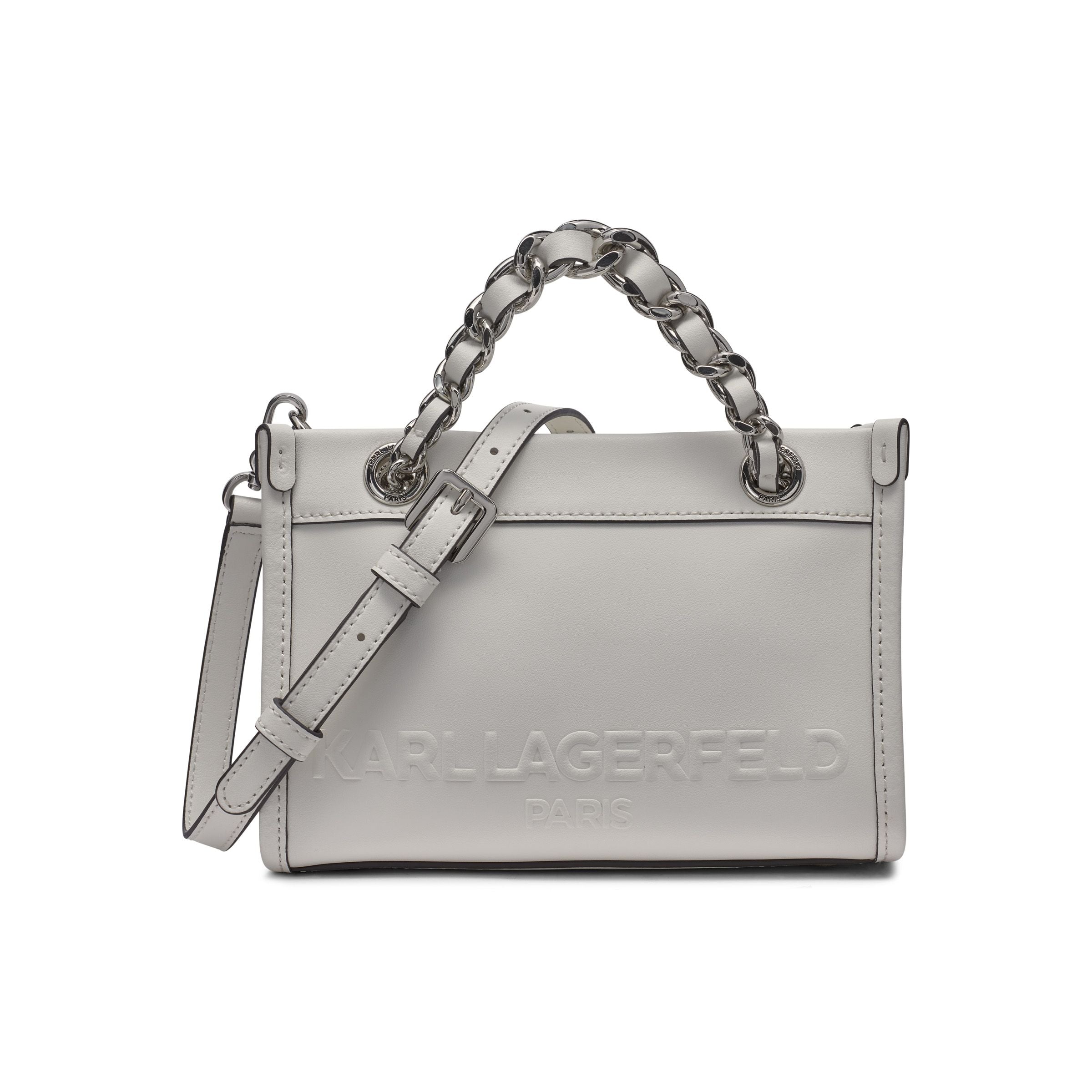 

Сумка через плечо Savoie Karl Lagerfeld Paris, Wntr Wht/Silvr