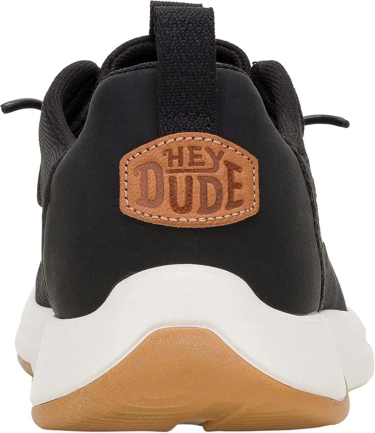 Мужские лоферы HEYDUDE, Mesh Black/White — фото 3