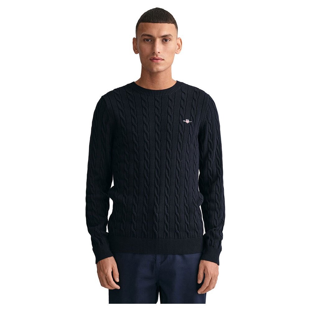 

Свитер Gant Cable, черный