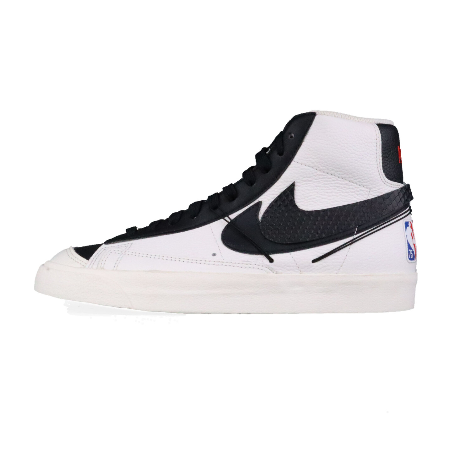 

Кроссовки Blazer Mid для скейтбординга мужские, среднего размера, белый, черный Nike