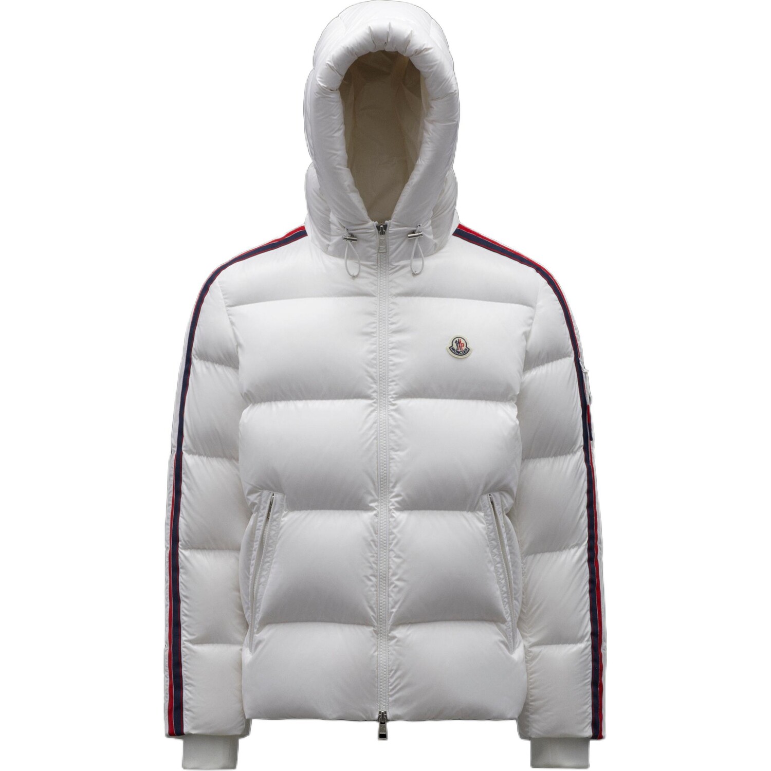 

Пуховик мужской белый Moncler
