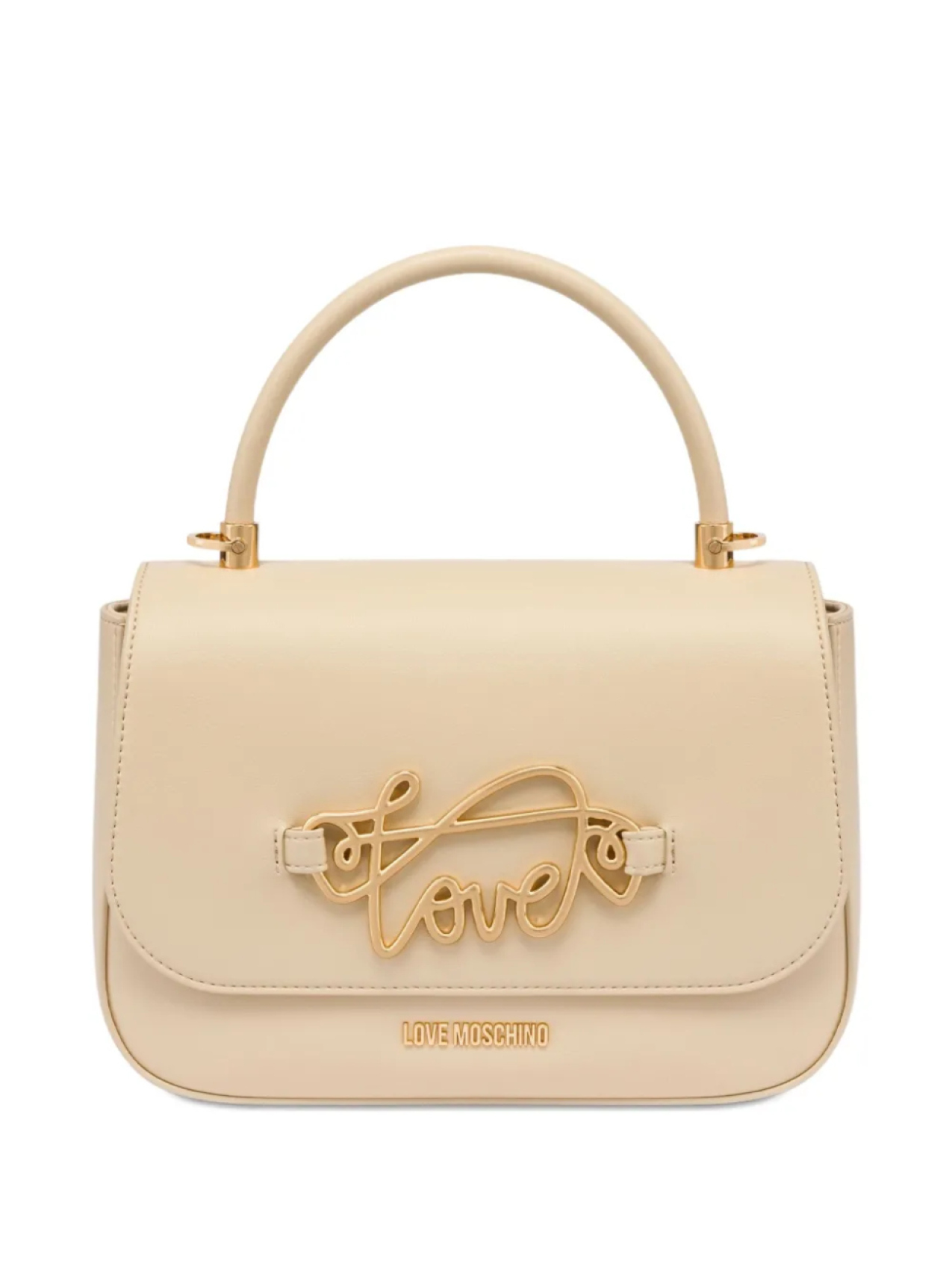 

Сумка на плечо с логотипом Love Moschino, нейтральный