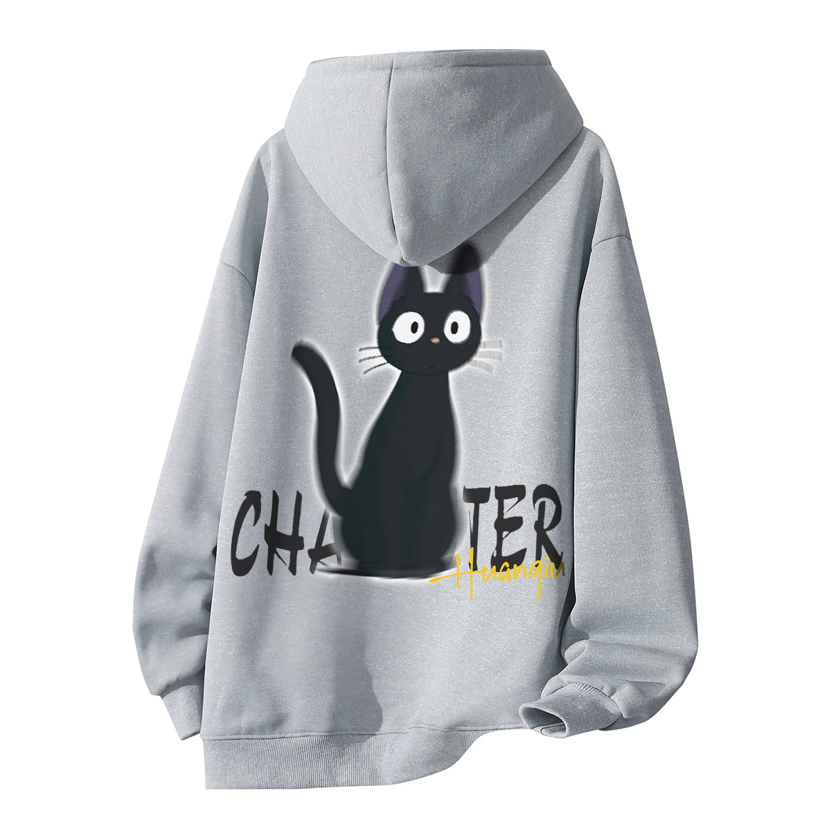 

Толстовка Unisex Hooded Moderate Heavyweight HUANQIU, светло-серый