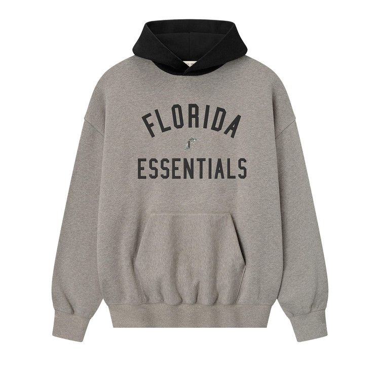 

Худи Fear of God Essentials Marlins Sport Hoodie, Concrete Heather/Blk