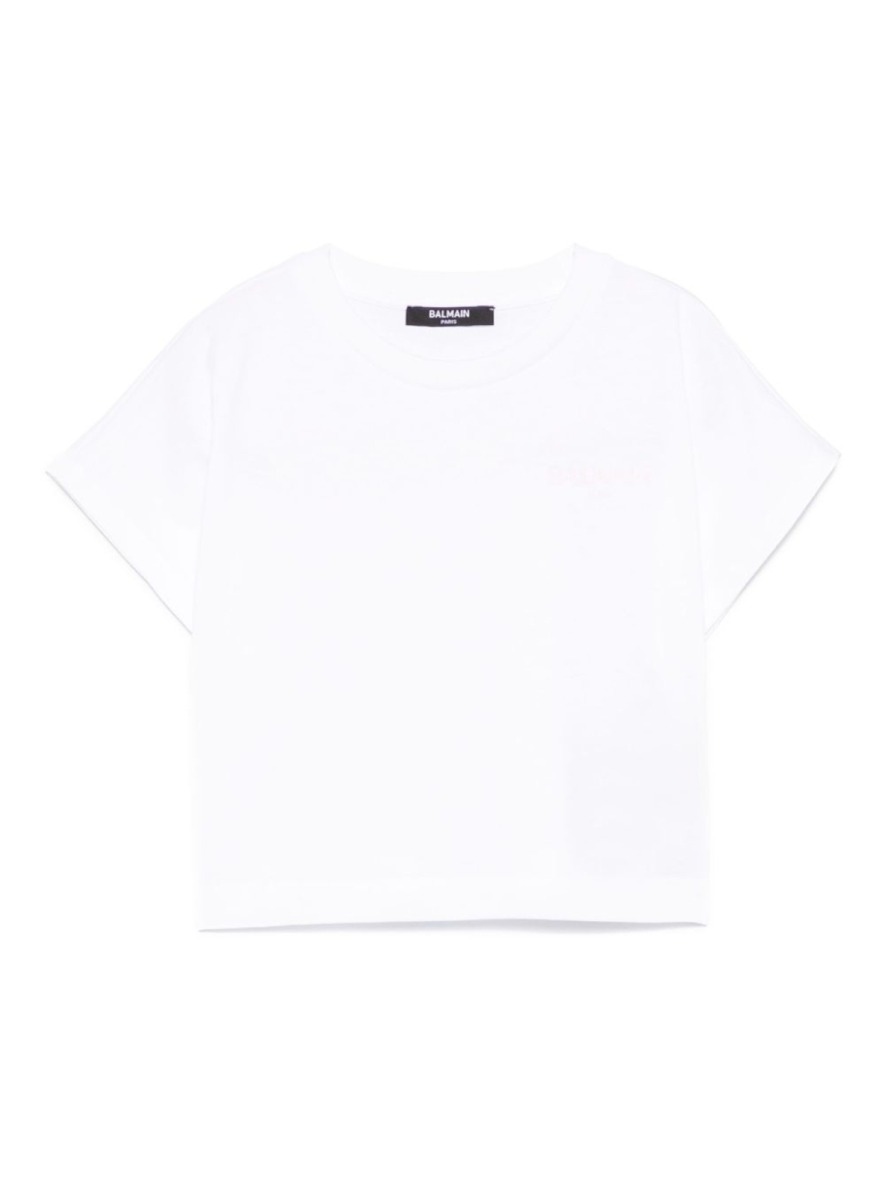 

Balmain Kids футболка с логотипом, белый