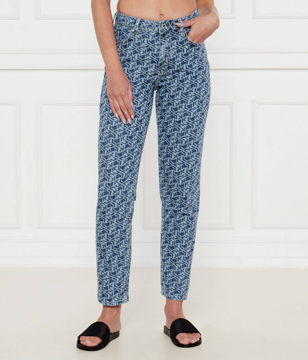 

Джинсы Mom fit Karl Lagerfeld Jeans, синий