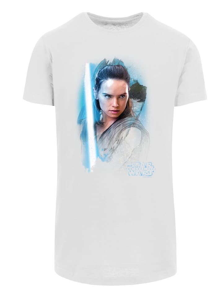 

Футболка F4NT4STIC Star Wars Last Jedi Rey Brushed, белый
