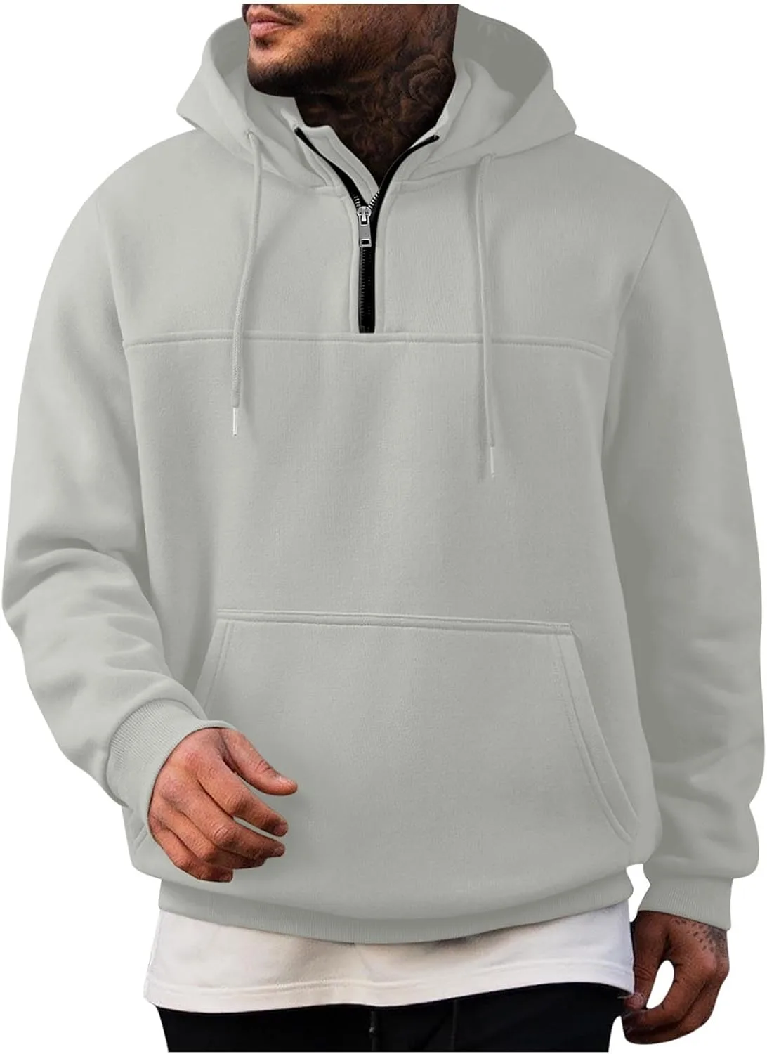 

Толстовка с капюшоном и большими карманами для мужчин