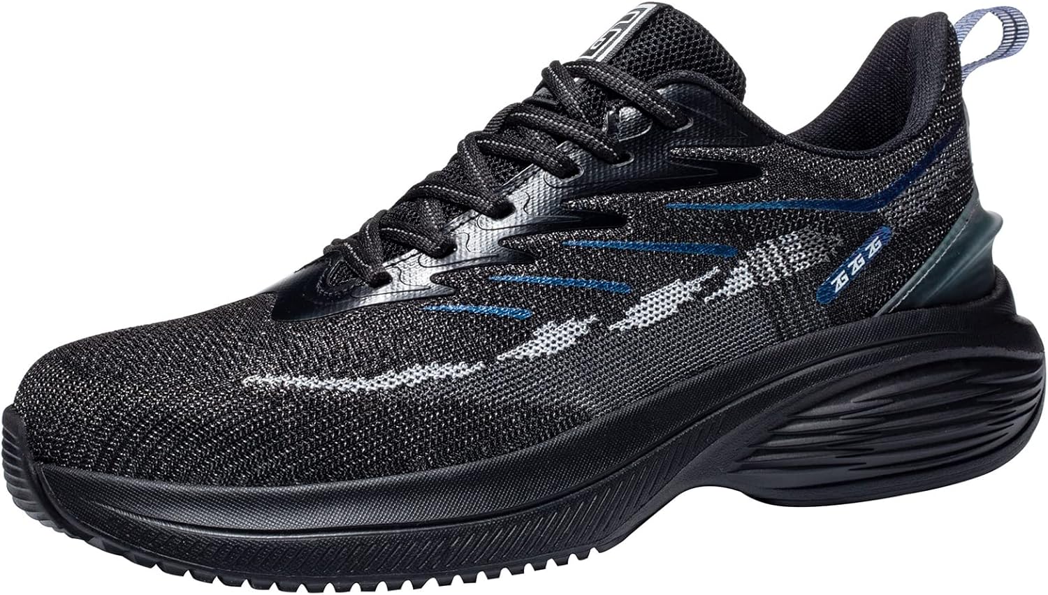 

Мужские стальные ботинки Micoklinlin для работы, легкая защитная обувь, кроссовки, походная обувь, устойчивые к ударам и проколам, черный