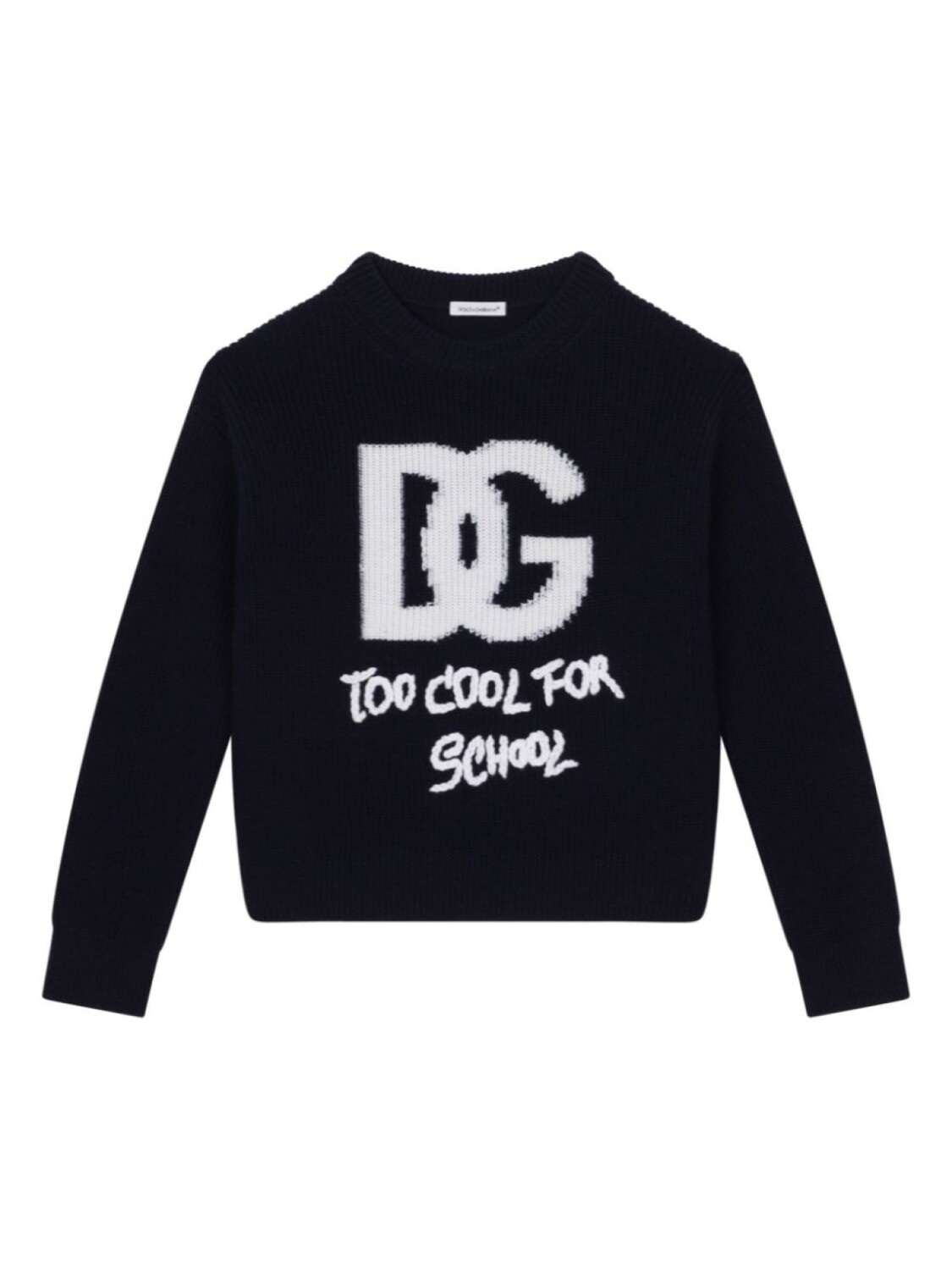 

Dolce & Gabbana джемпер с жаккардовым логотипом, черный
